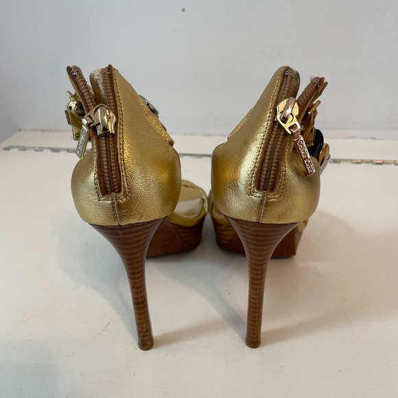 Calvin Klein leather Studded High Heels Sandals - Picture 4 of 11